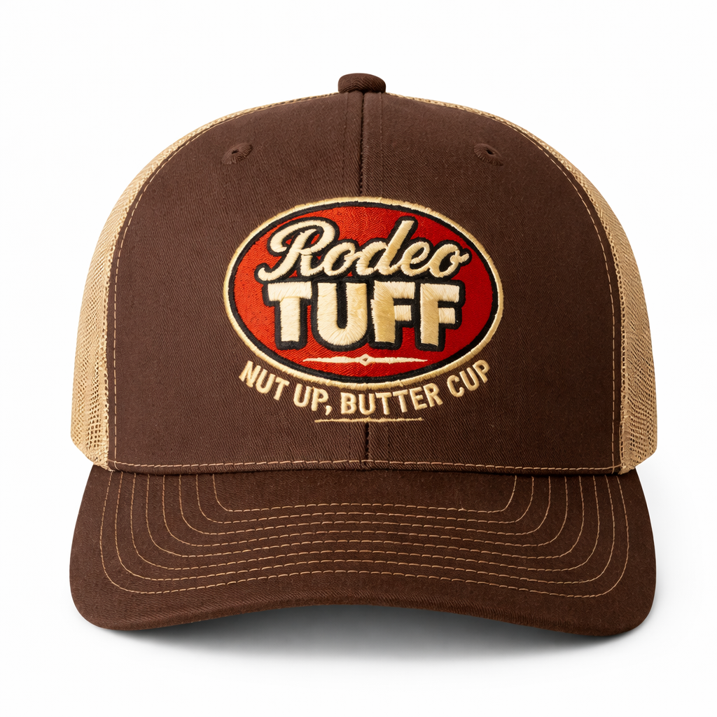 Rodeo Tuff Classic Trucker Hat - Brown/Dk Khaki