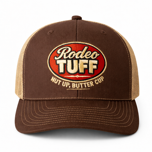 Rodeo Tuff Classic Trucker Hat - Brown/Dk Khaki
