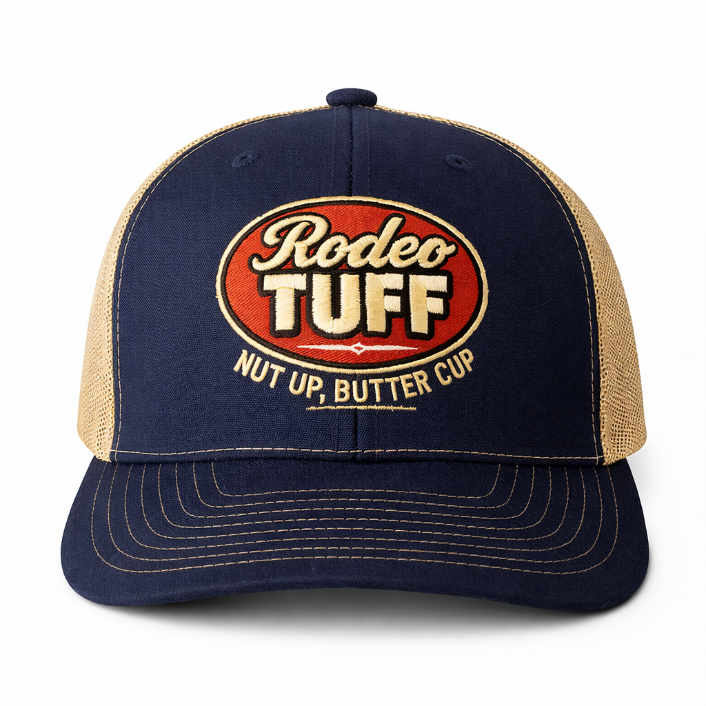 Rodeo Tuff Classic Trucker Hat - Navy/Dk Khaki
