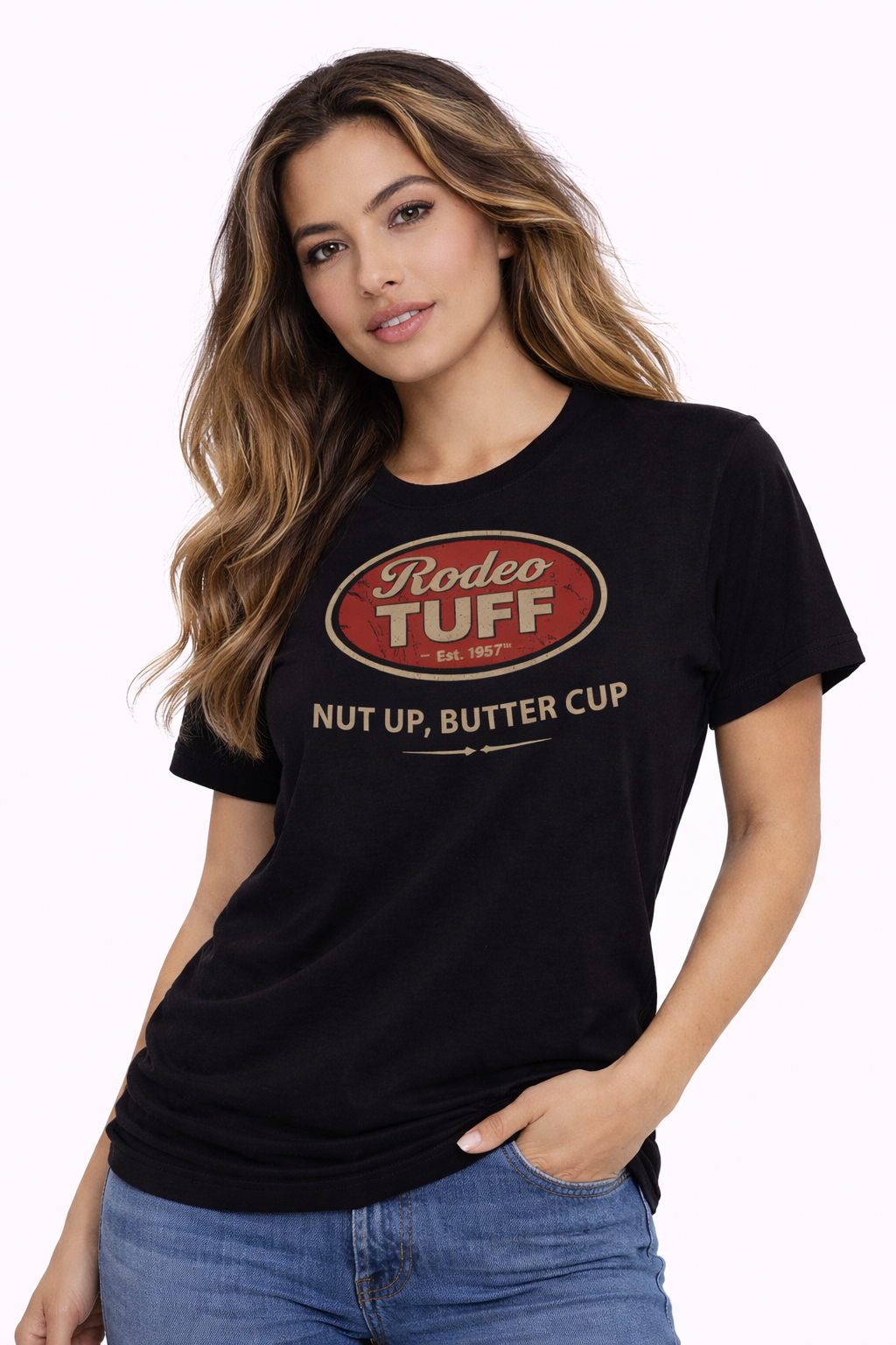 Rodeo Tuff Classic T-Shirt - Black